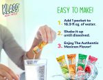 Klass Aguas Frescas, Cucumber-Limeade Sugar Free Drink Mix, 10 On-The-Go Sticks (Pack of 4, 40 Count) - Image 3